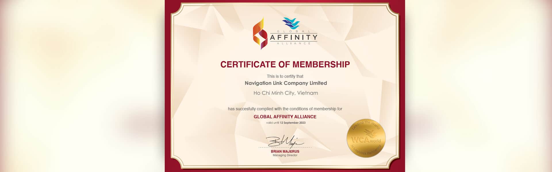 Wca Certificate 2023 Banner